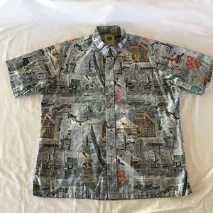 Vintage Avi Collection Kahala Hawaiian Shirt L